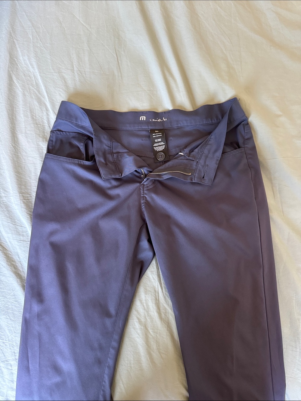 TravisMathew Men’s Golf Performance Pants Size 30 Navy Blue